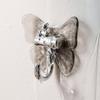 8 Pcs Plastic Butterfly Wall Hooks Self Adhesive Wall Mounted Butterfly Storage Hanger Decorative Moisture-proof Key Holder