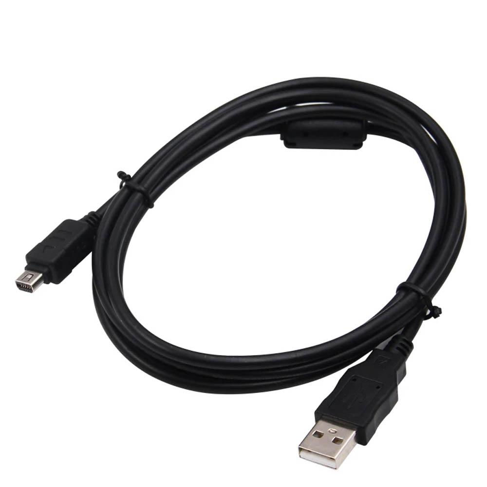 12Pin USB Data Charging Cable CB‑USB5 CB‑USB6 for 0lympus Camera SZ‑10 SZ‑11 SZ‑14 SZ‑20 SZ‑31MR OM‑D E‑M5 TG‑1 Tough 3000