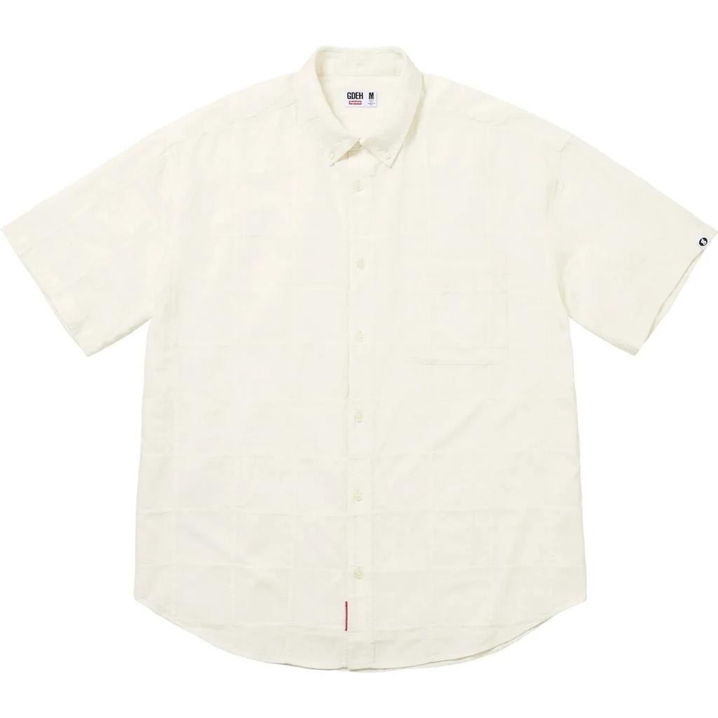 Supreme X Goodenough Patchwork Madras Short Sleeve Shirt Unisex SUP-SS25-260