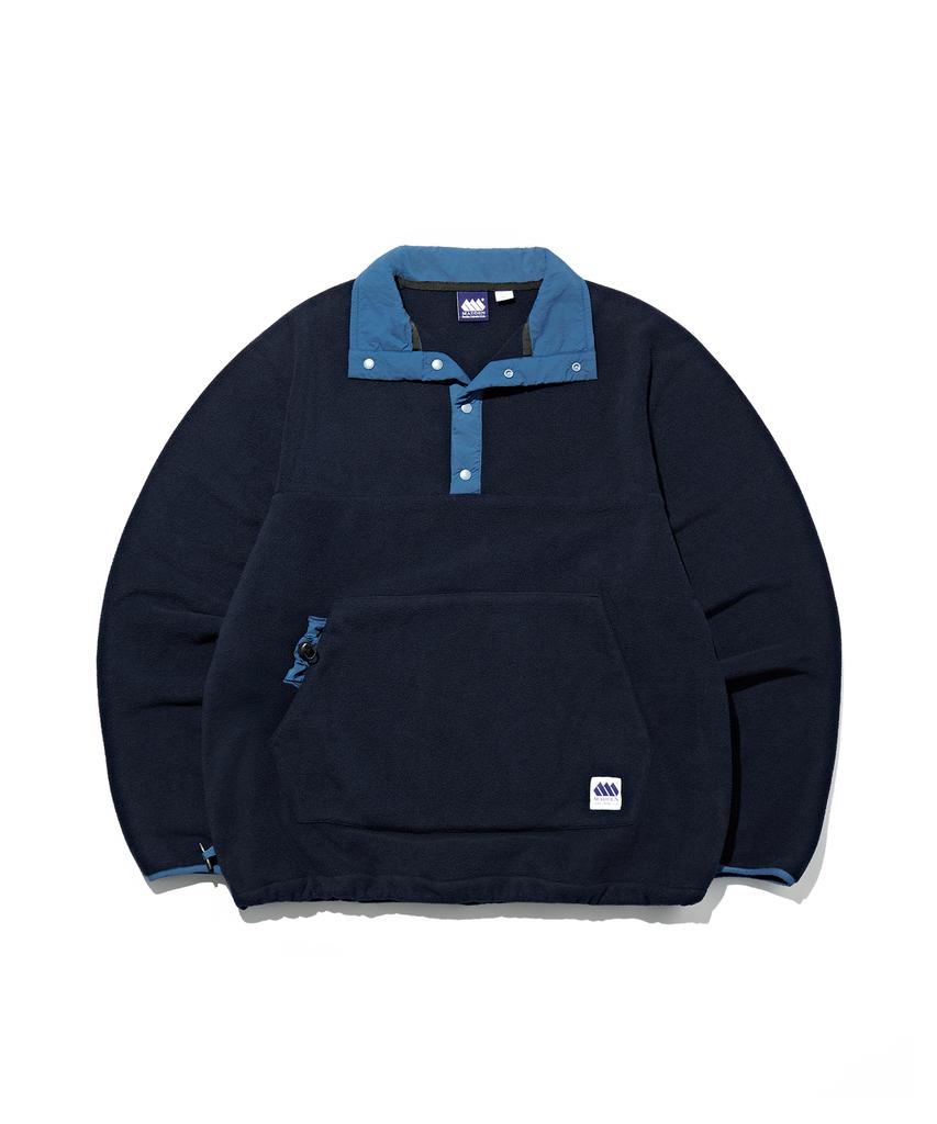 MADDEN Fleece Pullover Glove Set Navy