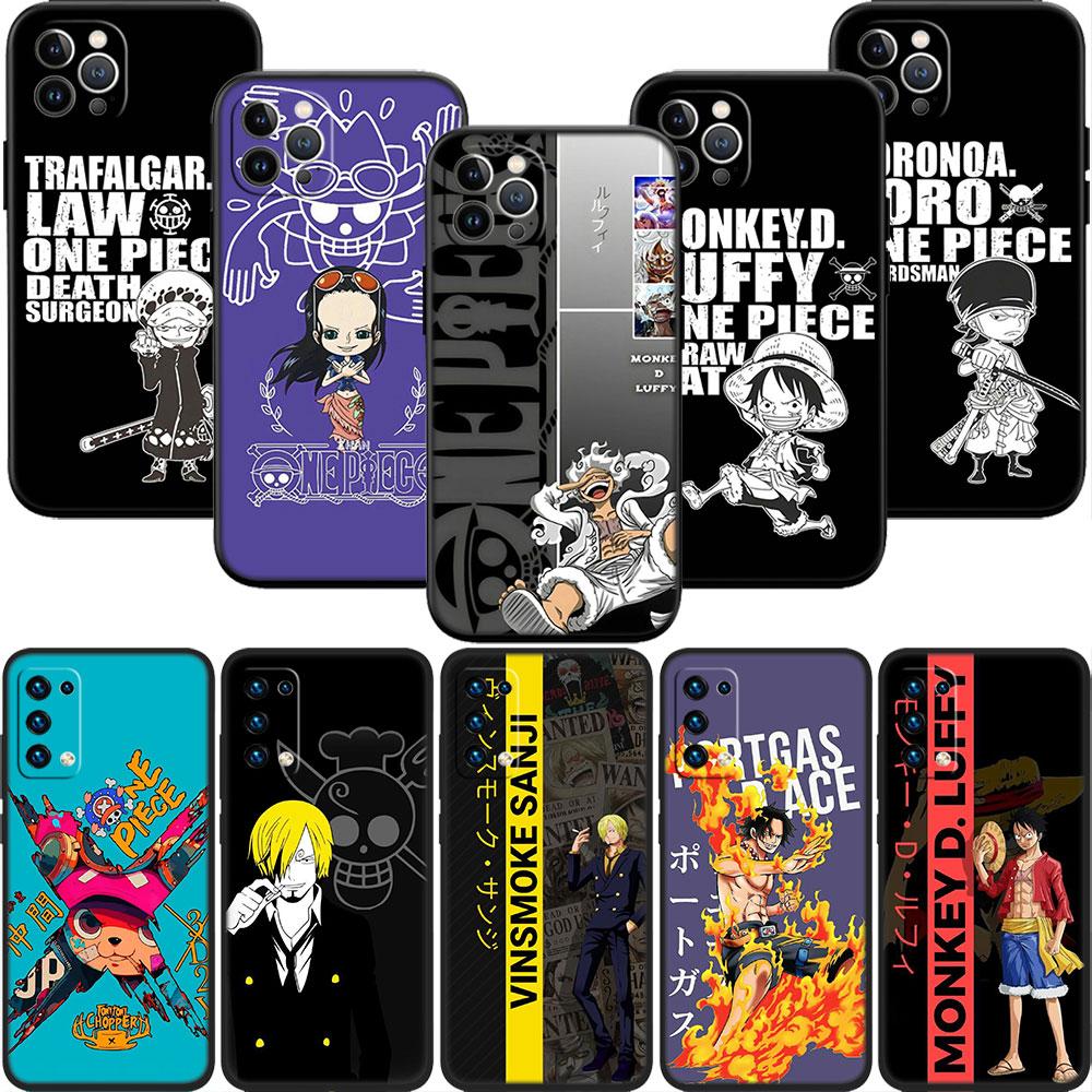One Piece Anime Soft Shell Phone Case for Redmi Note 8 9 Pro Max 9S 9T 9C NFC 8T 8A 10A A4