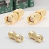 4PCS Double Pass Connector 2PCS SMA Male to Male Adapter Golden SMA Connector Kit  Technicians