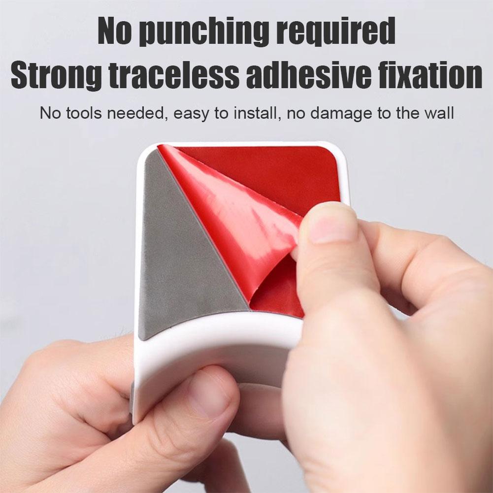 1PC Universal Headphone Stand Adhensive Plastic Wall Mount Hanger Under Desk Headset Rack Holder Support For Gaming Earphone Bracket