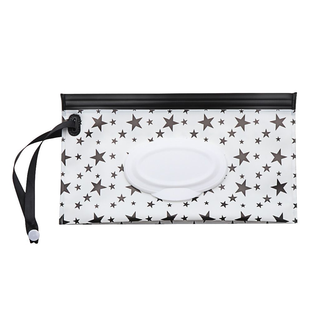 EVA Baby Wet Wipe Pouch Симпатичная застежка-липучка Многоразовая сумка для влажных салфеток Коробка для салфеток с откидной крышкой Многоразовая сумка для влажных салфеток Полезная коробка для салфеток