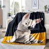 Bolt Theme Printed Blanket - Perfect for Couch, Bed, Travel & Outdoor Use | Machine Washable, Cozy & Durable.