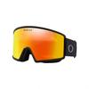 Oakley Target Line L Iridium Free Size Goggles, Blackout/Fire Lens,