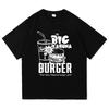 Funny Big Kahuna Burger T Shirt Healthy Breakfast Retro Fashion Men/women Clothing Vintage Harajuku High Quality Cotton Tshirts