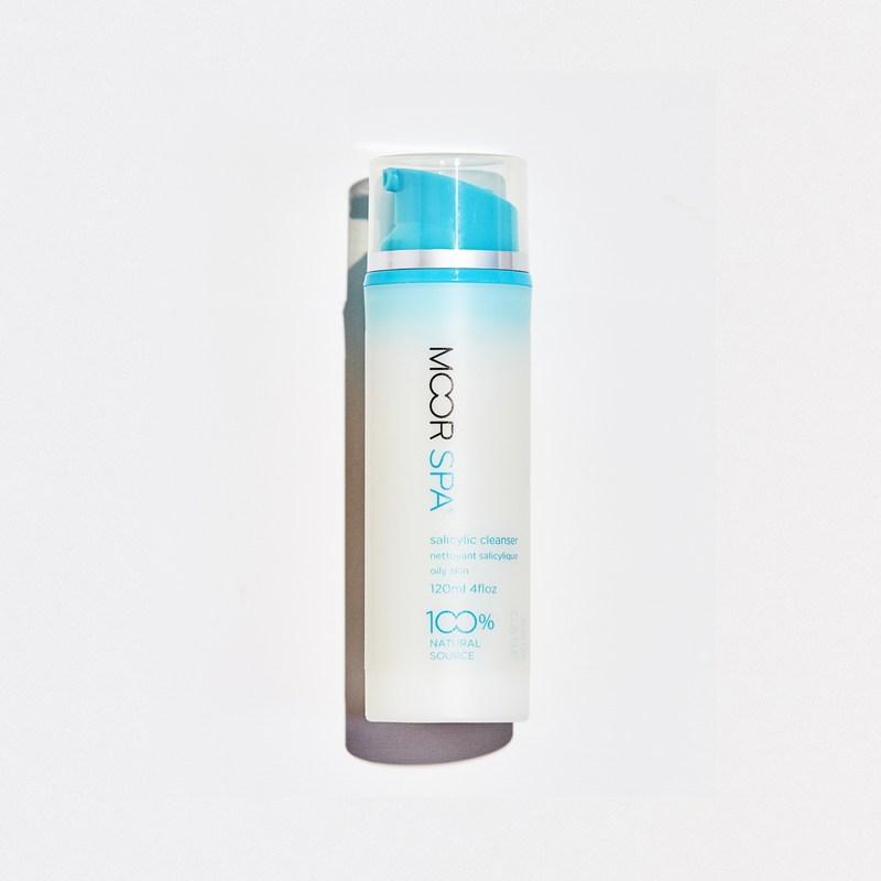 Moore Spa Salicylic Acid BHA Foam Cleanser, Recommended for Oily Skin, Facial Exfoliation, Sebum Removal, Morning Cleanser, 120ml, 1 pcs