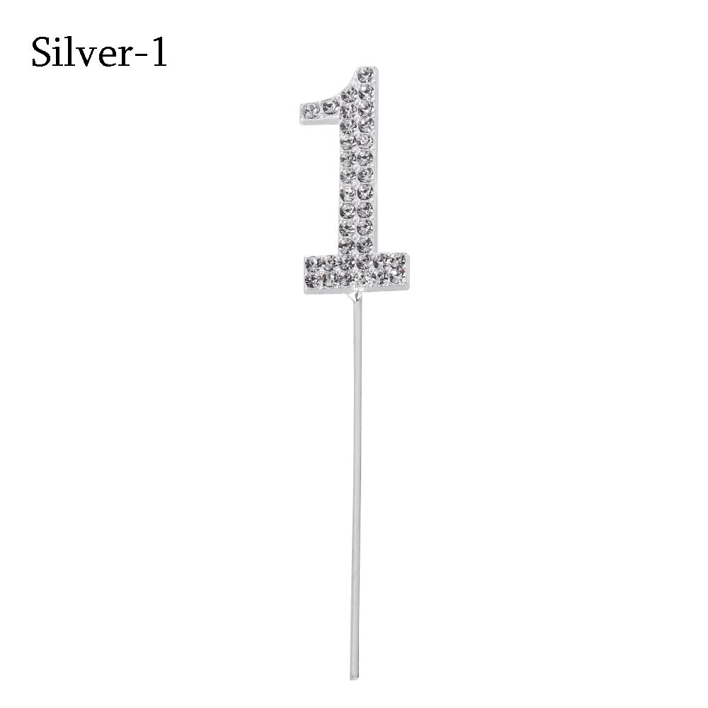 Золотая С Днем Рождения Украшение для вечеринки с бриллиантами Свадебные принадлежности Украшение для кекса на торт