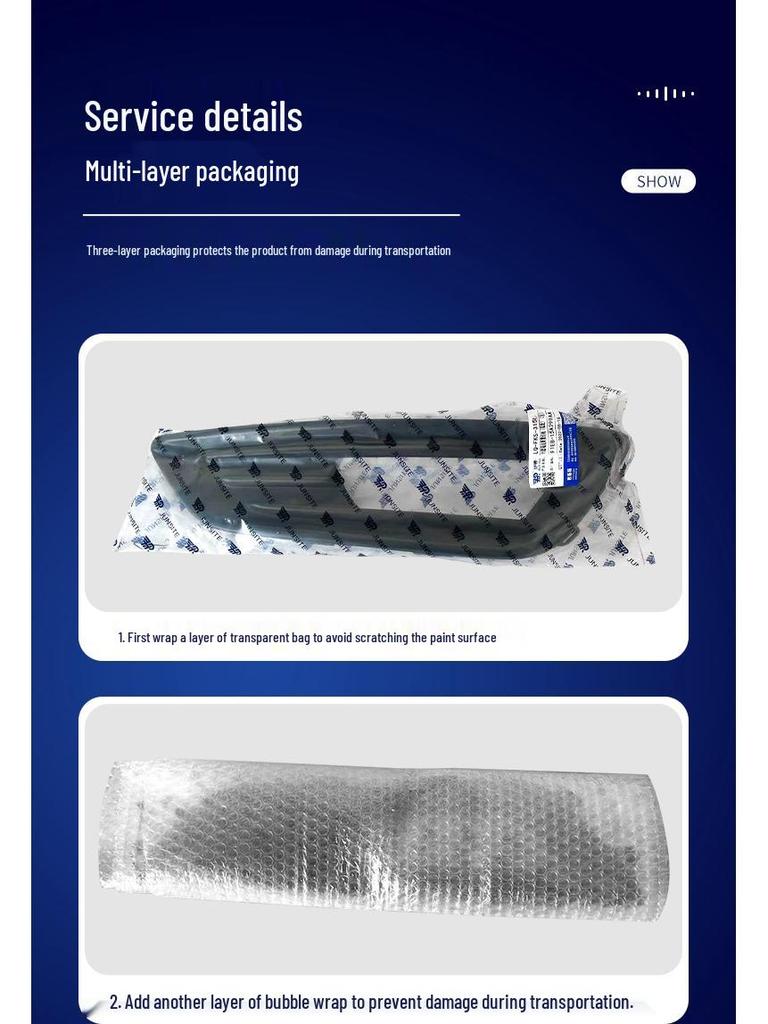 Fog Light Grille Trim for 2016-2017 Honda Crider - Front Bumper Protector Frame