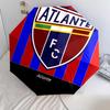 Зонт-автомат с узором Atlante FC, портативный и складной дизайн, 8 спиц, рождественский или день рождения подарок.
