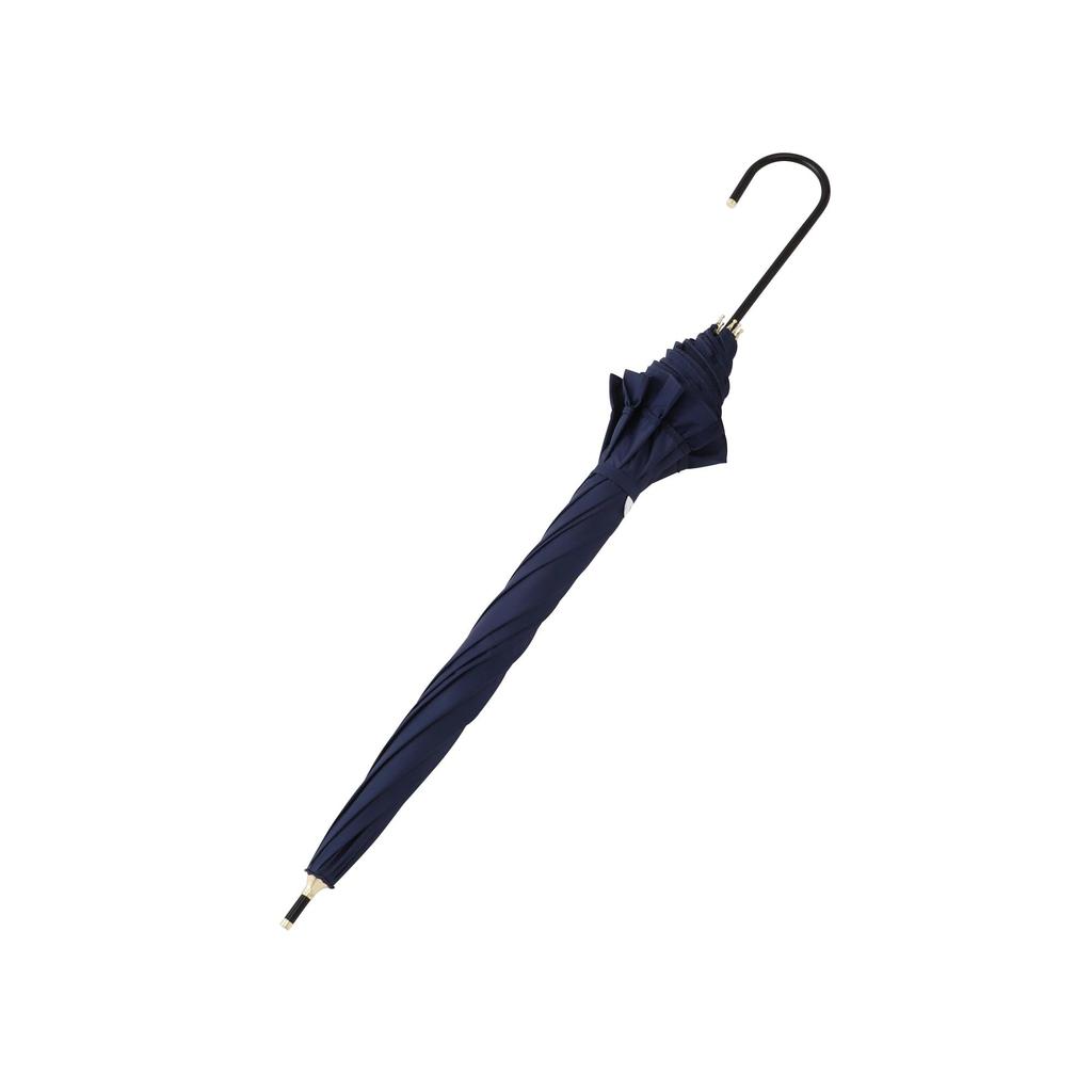 Francfranc Classic Frill Folding for Sun and with UV Manual Opening Umbrella, 50cm, Navy, Rain, Case, Protection,