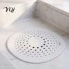 TPR Drain Filter Kitchen Sink Strainer Mat with Suction Cup, Food Residue & Hair Accessory Catcher Floor Cover, Anti Clogging Mesh for Bathroom