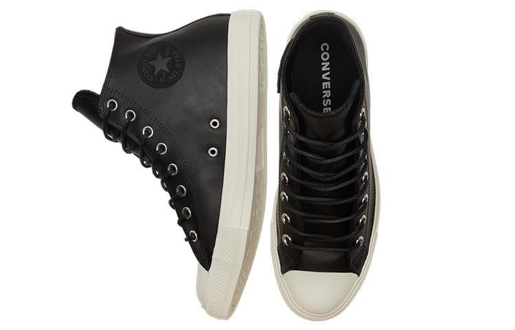 Кеды Chuck Taylor All Star Converse High 'Цветная кожа - Черный' 170100C