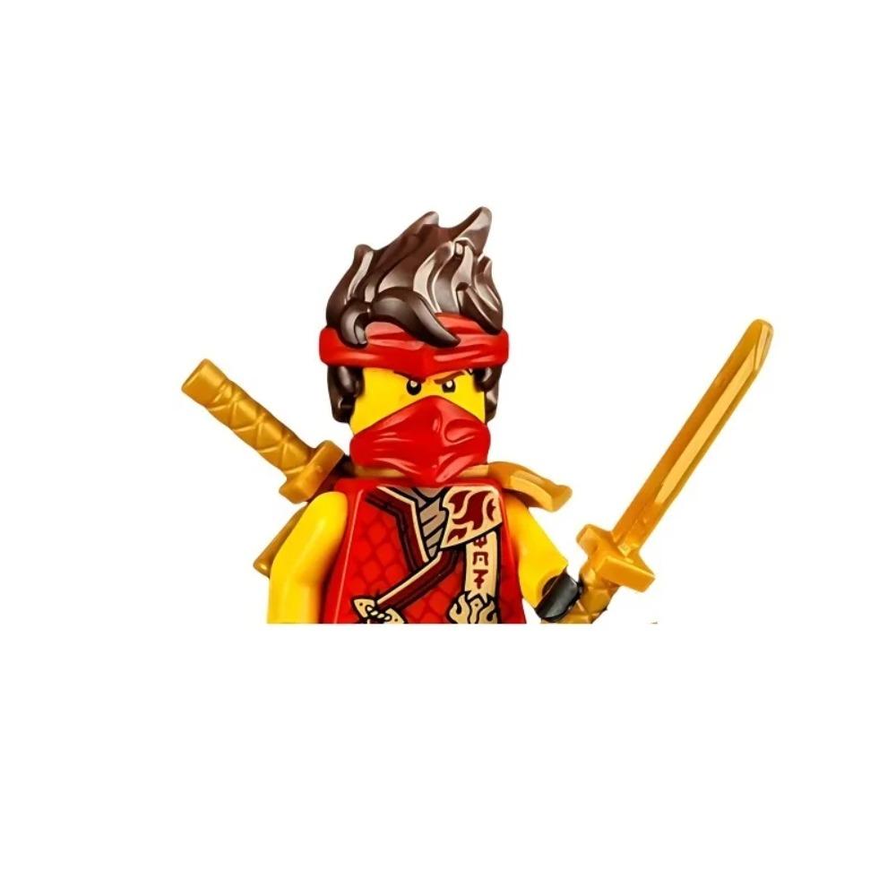 Набор Ниндзя Конструктор Драконы Огненного Леса Запретная Пятерка Мини Фигурки Игрушки