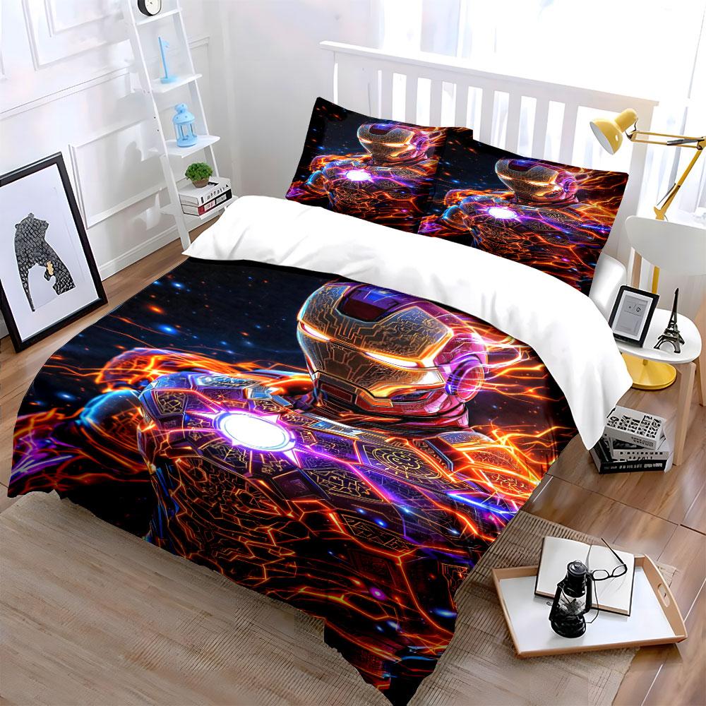 Futuristic armored suit design. Bedding sets Duvet cover sets Duvet covers Pillowcases(1 * Duvet Cover 2 * Pillowcases without duvet insert)