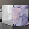 Фиолетовое пятно подходит для iPad 11 дюймов Y-образная наклейка со складным краем, защитный чехол для планшета с держателем для стилуса, iPad Pro 13 дюймов генерация волос.