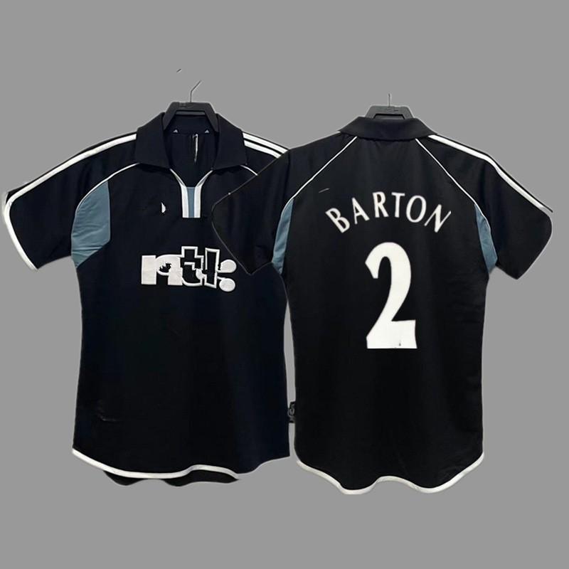 Retro Newcastle United Football Jerseys Long Short Sleeve Soccer Shirts Fans Sportswear