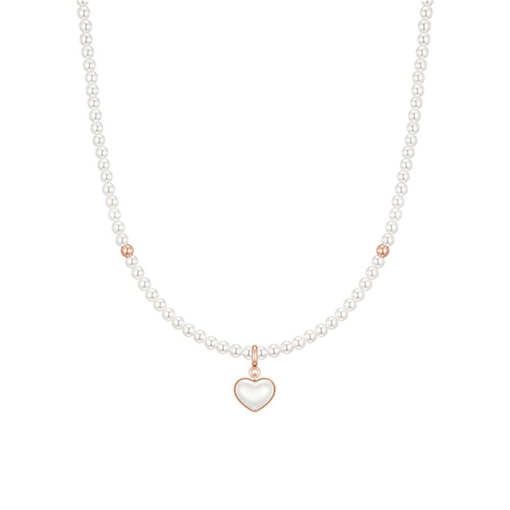 [IU Pick] Mariel Pearl Bead Necklace + Pendant Set (Set-J0-0903)