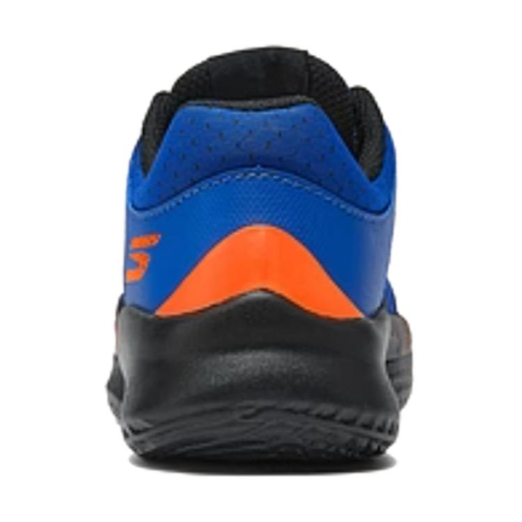 Skechers Детские кроссовки Skx Court Hype Удобные Универсальные Нескользящие Прочные Низкие Баскетбольные кроссовки Детские кроссовки Синий Черный 406069L-BLBK