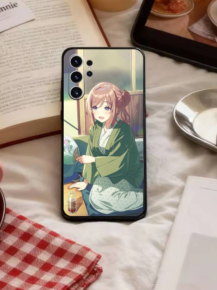Чехол для телефона Love Live Накасу Касуми Для Samsung S26,S25,S24,S23,S22,S21,S20,Plus,Fe,Lite,Другие Черный Чехол