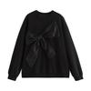 Women's Air Cotton Loose Sweatshirt with 3D Bow