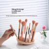 Силиконовая моющаяся миска Коробка для чистки кистей для макияжа Набор инструментов для сушки яичек для макияжа Спонж для мытья пуховки Хранение