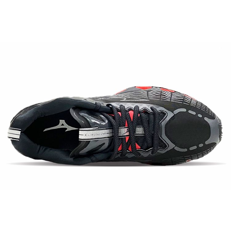 Mizuno Prophecy 10 Low Top Running Shoes Unisex Sneaker Black Red J1GC210051