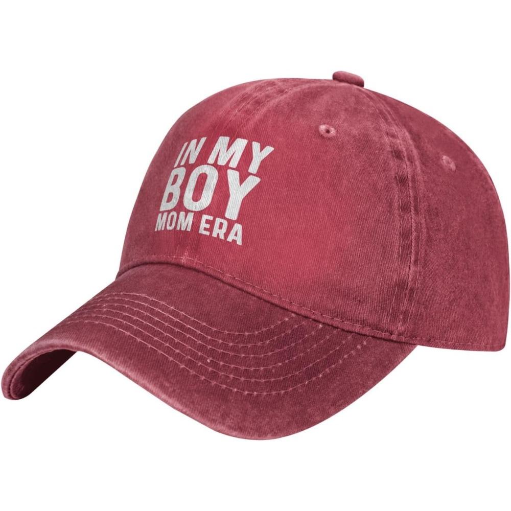 Бейсболка In My Boy Mom Era для мужчин, классная кепка