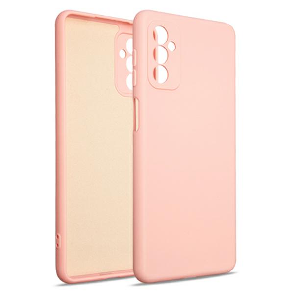 Etui Beline Silicone Do Galaxy M52 Rózowo-Złote