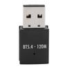 USB Bluetooth адаптер 120 м Беспроводной USB Bluetooth 5.4 приемник и передатчик для клавиатуры и мыши