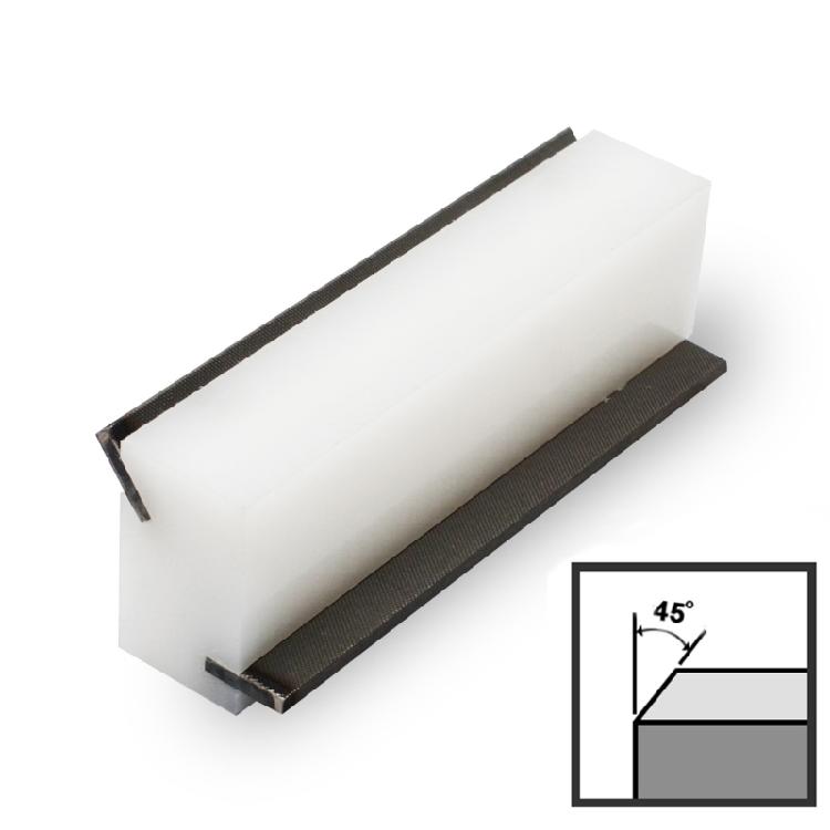 Файл для снятия фаски ладов гитары, Режущий инструмент для обработки торцов ладов, Инструмент лютье, Укулеле, Угол 45/90 градусов, Инструмент-файл лютье