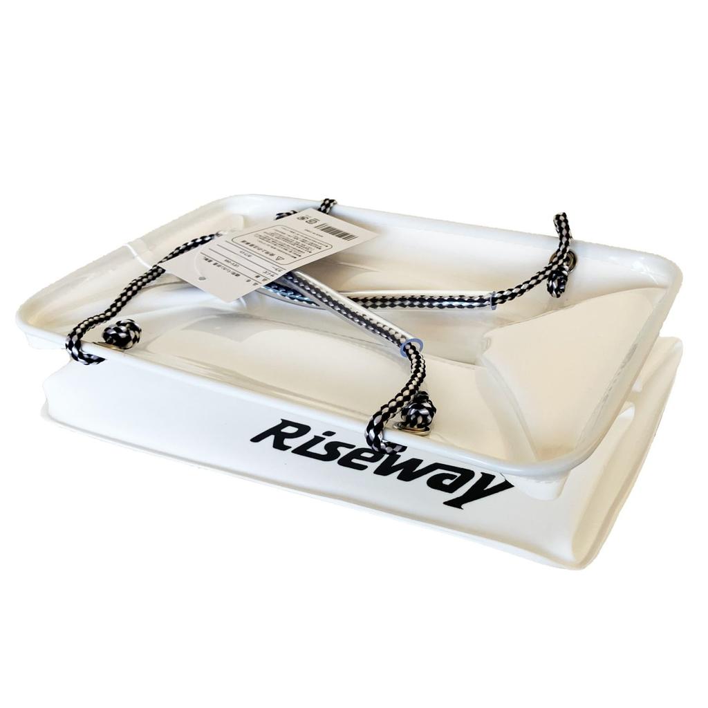 Складная сумка для рыбалки Riseway Rock Fishing 30 см, белая UEV-044 (Без крышки)