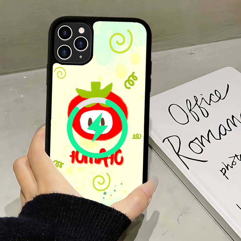 Tomatoes Expression Magnetic Phone Case For IPhone 17 Pro Max 16 15 14 Plus 13 12 11 Pro Max For Magsafe Cover