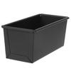 Made In Japan, Matte Black Silicone-Coated Pound Cake Pan, Tall Cake Drawer (18cm Cake Drawer)