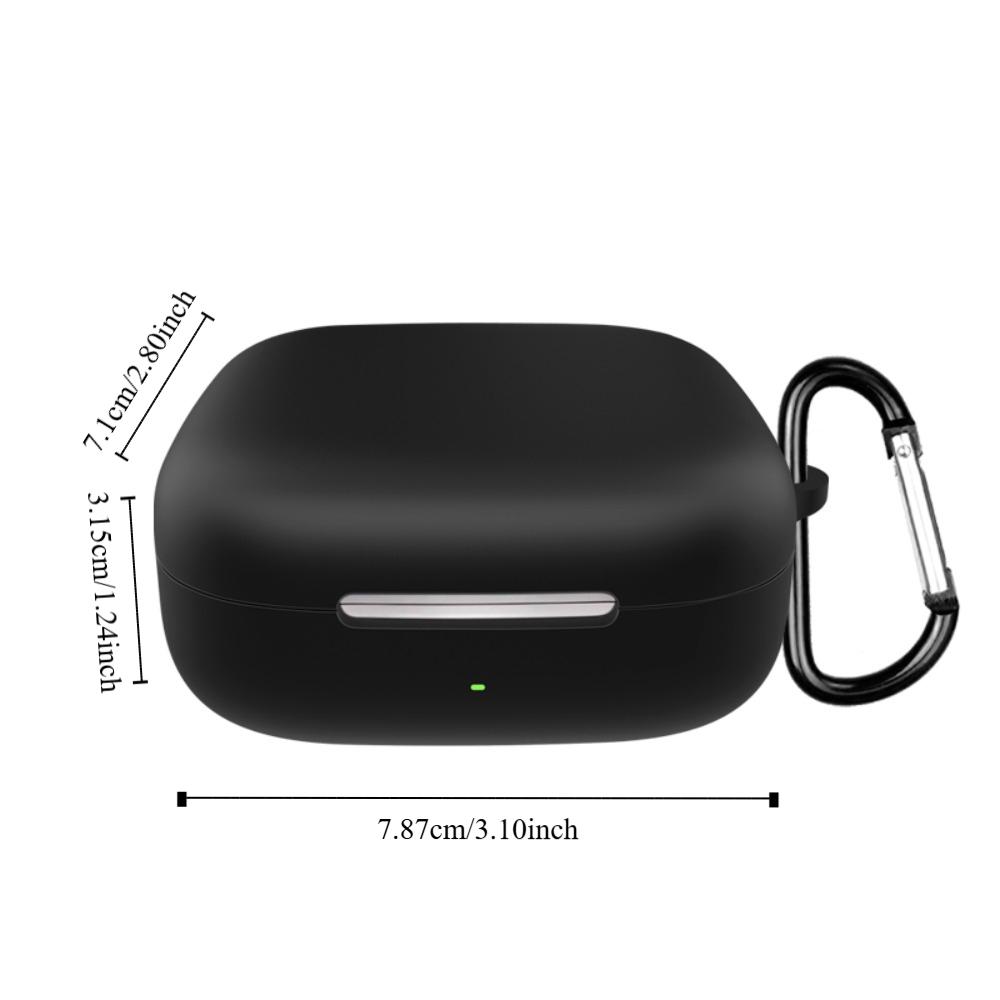 Anti-fall Earphone Case with Carabiner Charging Box Shell for HUAWEI FreeArc