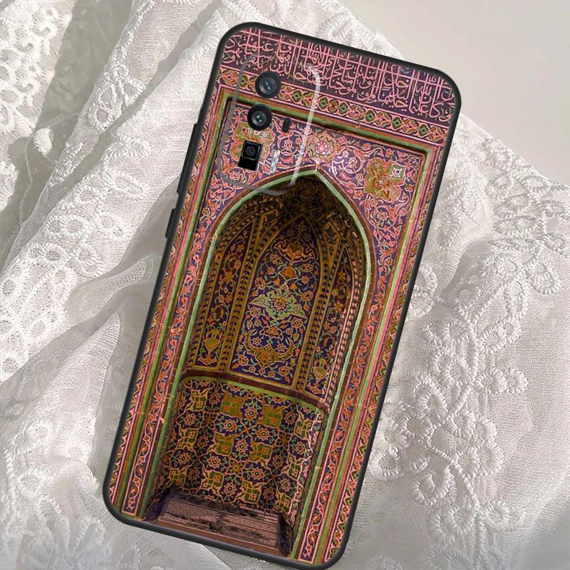 Muslim Islamic Mihrab Turkey Case For Xiaomi 14T Pro 13T 12T 11T 13 14 Ultra POCO X6 Pro M6 X3 X5 M5s F3 F5 F6 Cover