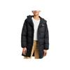 Levis FW22 Однотонная куртка средней длины с капюшоном и длинными рукавами, пуховик, унисекс, верхняя одежда, черный A3287-0000