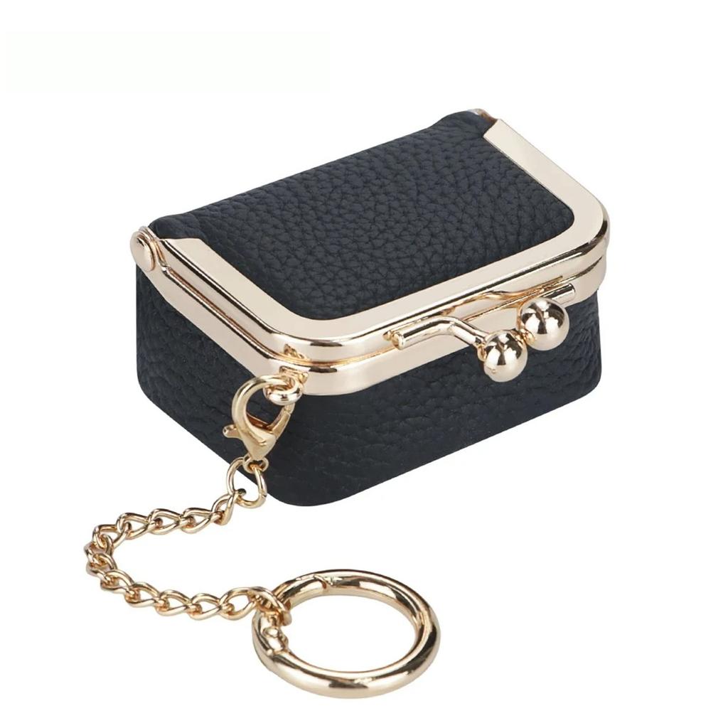 Custom Luxury Genuine Leather Portable Mini Travel Jewelry Organizer Box Coin Purse Small Jewelry Case for Earring Ring Necklace