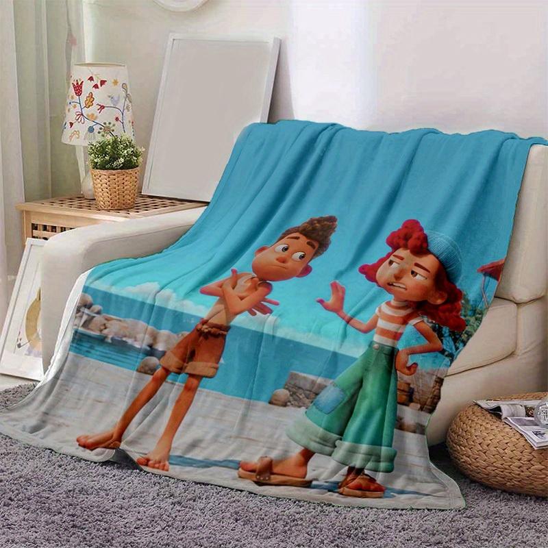 1pc, Luca & Arlo's Adventure: Soft Blanket Perfect for Home Decor, Couch Cover, Outdoor Use, Travel, Camping