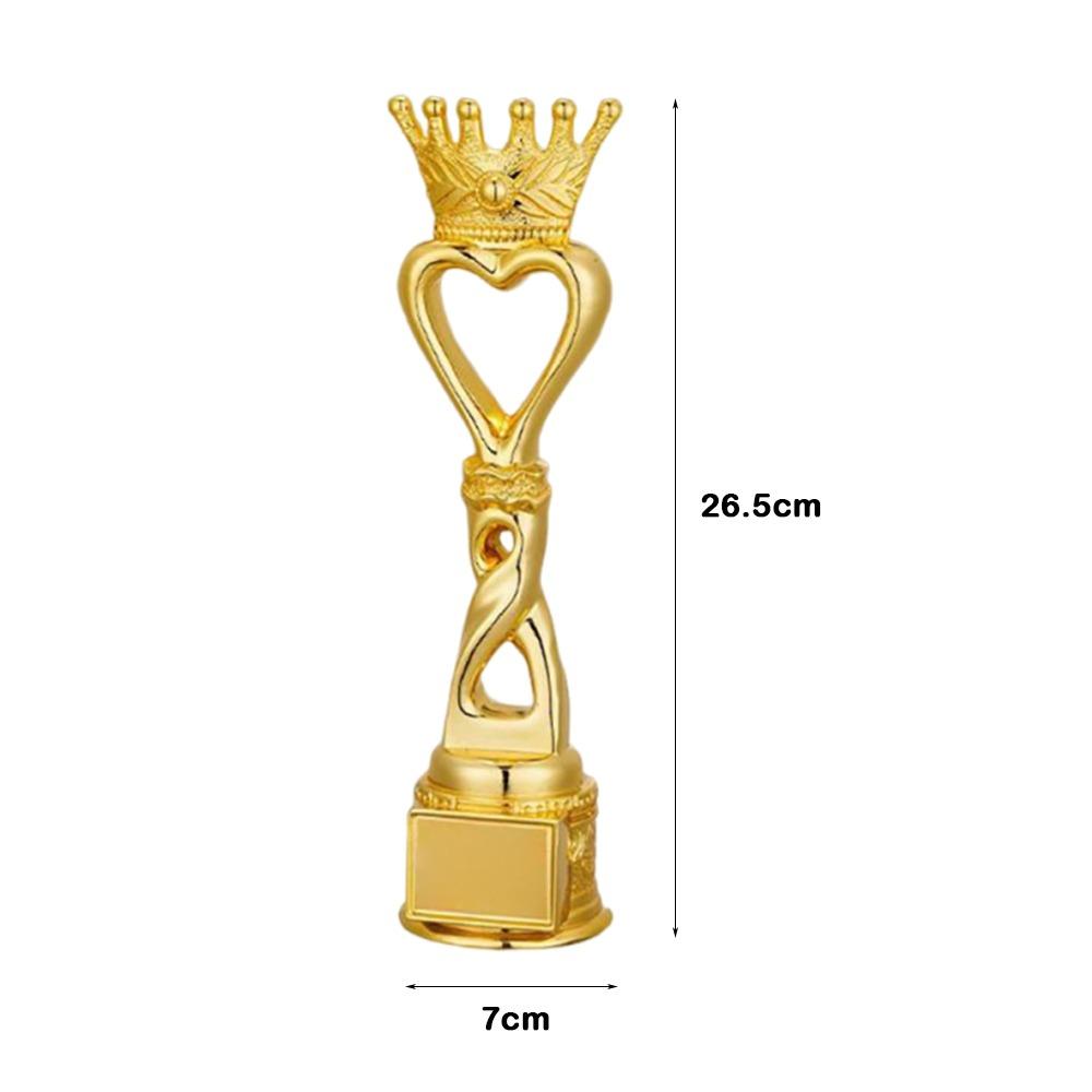 Crown Pentagram Competition Trophy Medal Golden Color Competition Award Children Award Prize