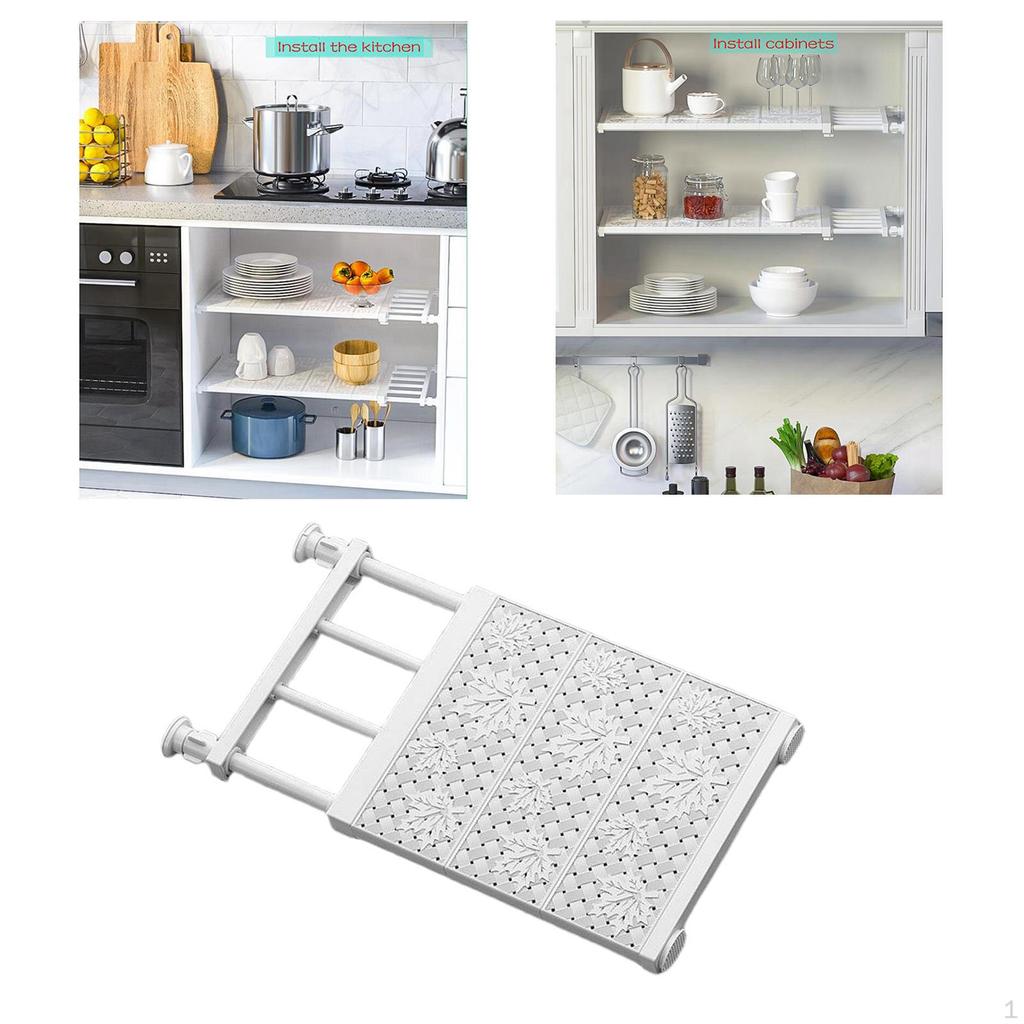 Регулируемая полка для хранения органайзера, 1 шт., выдвижная