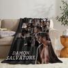 GUOYU Blanket Ddamon Salvatore Throw Soft Flannel Throw Summer Blanket Lightweight Cozy Nap Blanket for Sofa Bed Travel