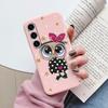 Чехол S24 для Samsung Galaxy S24 Plus Милый S 24 Ultra Сердце Цветок Чехол Мягкий ТПУ Матовый Защитный Funda Для Samsung S24 FE Сумки