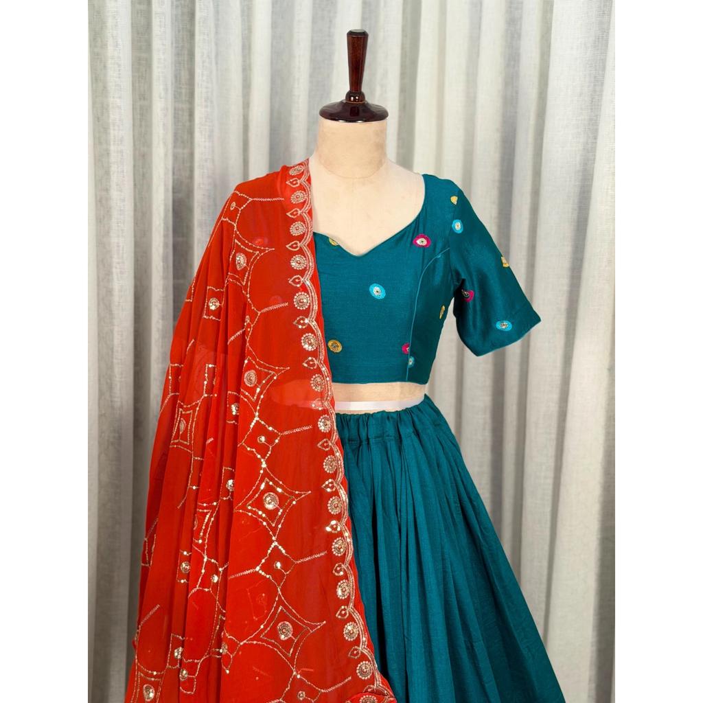 Lehenga Choli Bollywood Designer Dress Indian Wedding Wear Lehenga Dupatta Set