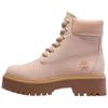 Stone Street Comfortable Versatile High-Top Martin Boots Women Boots Brown A6AWCDR1
