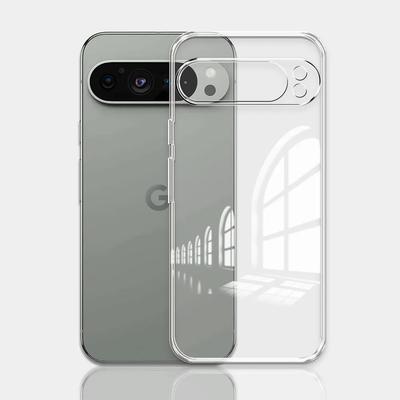 Для чехла Google Pixel 9 Pro Прозрачный силиконовый мягкий ТПУ чехол для телефона Для Google Pixel 9 Защитный противоударный чехол для Pixel 9Pro Coque