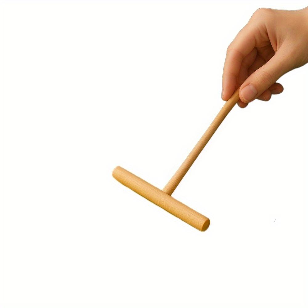 Т-образный практичный деревянный разделитель для блинов, лопатка для блинов, тортилья, намазывание теста, кухонная утварь, инструменты для пирогов, специальные принадлежности