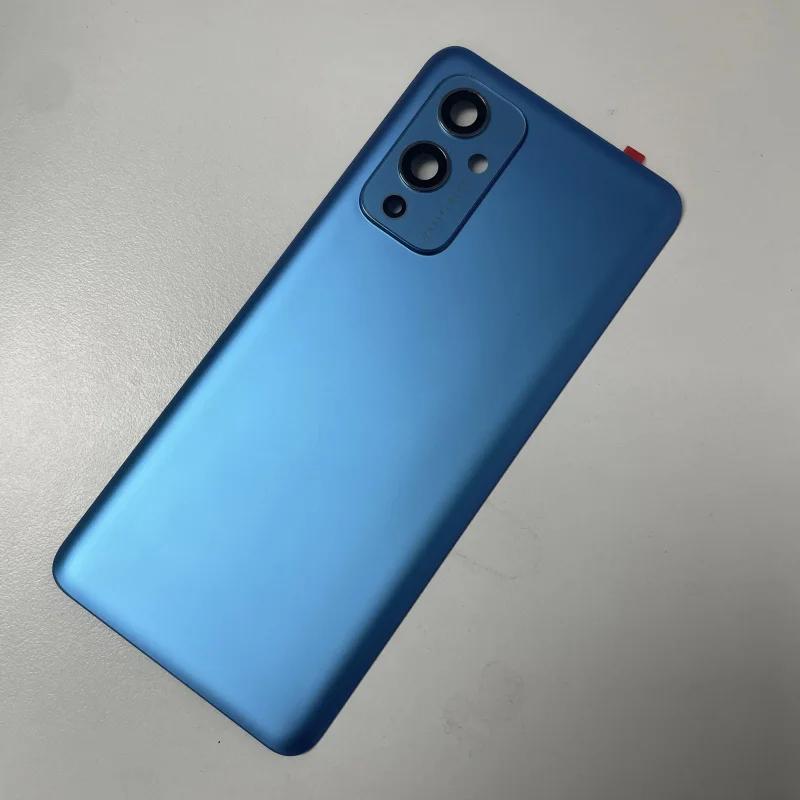 Для Oneplus 9 9Pro 1 9R 9R Nord 5G Задняя крышка корпуса аккумулятора Задний чехол Замена с объективом камеры