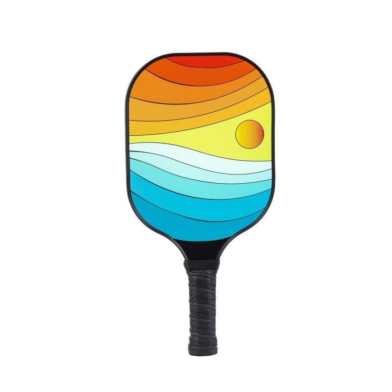 Carbon Fiber Pickleball Paddle With Shoulder Carry Bag Set Outdoor Sports Training Recreational Play